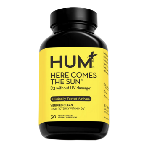HUM Nutrition Here Comes The Sun on white background