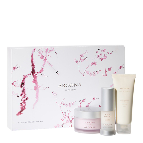 Arcona Holiday Cranberry Kit on white background