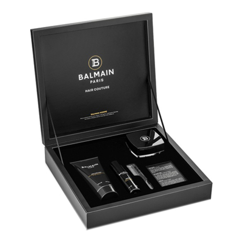 BALMAIN Paris Hair Couture Homme Giftset on white background