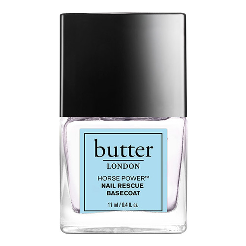 butter LONDON Horse Power Nail Rescue Basecoat on white background