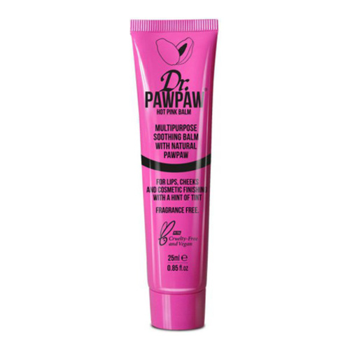 Dr.Pawpaw Hot Pink Balm on white background