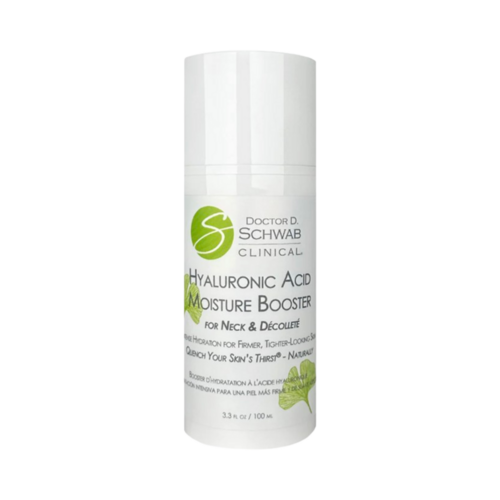 Doctor D Schwab Hyaluronic Acid Moisture Booster for Neck and Decollete, 100ml/3.38 fl oz Doctor D Schwab Hyaluronic Acid Moisture Booster for Neck and Decollete on white background