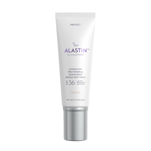 Alastin HydraTint Pro Mineral Broad Spectrum Sunscreen SPF 36 on white background