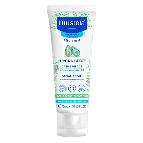 Mustela Hydra Bebe Face Cream, 40ml/1.4 fl oz