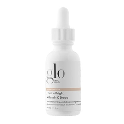 Glo Skin Beauty Hydra-Bright Vitamin C Drops on white background