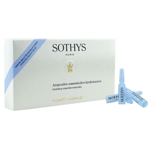 Sothys Brightening Essential Ampoules on white background