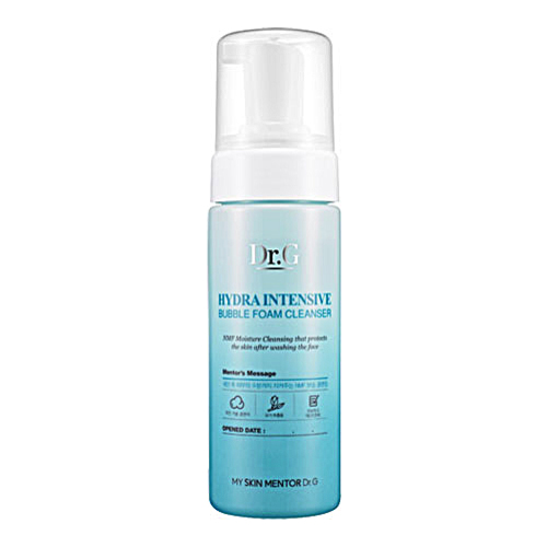 Dr G Hydra Intensive Bubble Foam Cleanser on white background