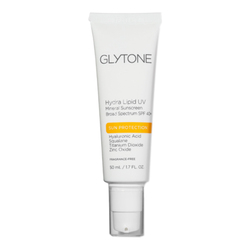 Hydra Lipid UV Mineral Sunscreen Broad Spectrum SPF 40+ on white background