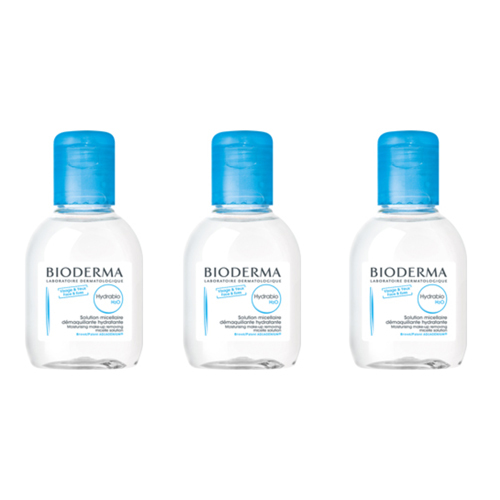 Bioderma Hydrabio Trio H2O on white background