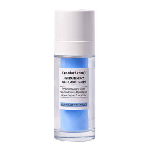 comfort zone Hydramemory Water Source Serum on white background