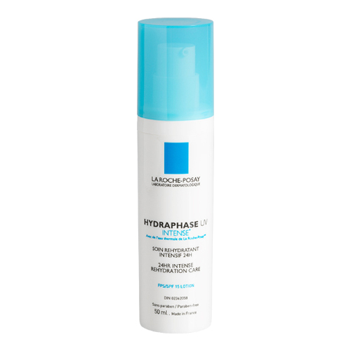 La Roche Posay Hydraphase Intense UV SPF 15 on white background
