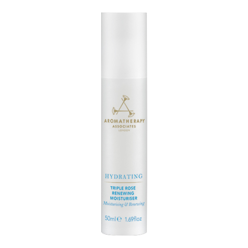 Aromatherapy Associates Hydrating Triple Rose Renewing Moisturiser on white background