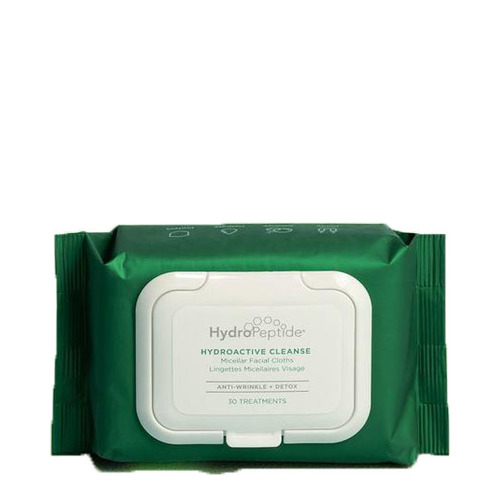 hydropeptide hydroactive cleanse micellar facial cloths