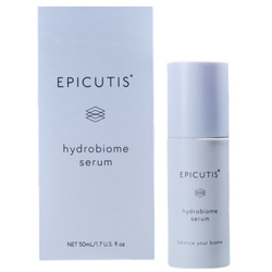 Hydrobiome Serum on white background