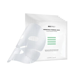 Hydrogel Facial Mask on white background