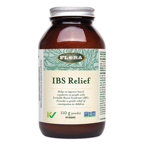 Flora IBS Relief on white background