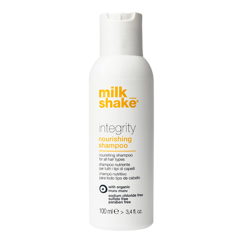 milk_shake Integrity Nourishing Shampoo on white background