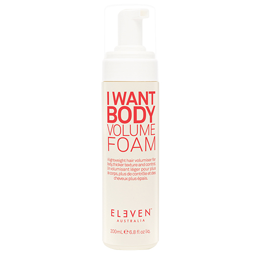 Eleven Australia I Want Body Volume Foam on white background