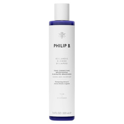 Icelandic Blonde Shampoo on white background