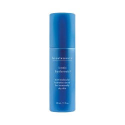 Iconic Hyaluronic on white background