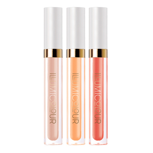 Rhonda Allison Illumicolor Lip Gloss - Neutral, 1 set Rhonda Allison Illumicolor Lip Gloss - Neutral on white background