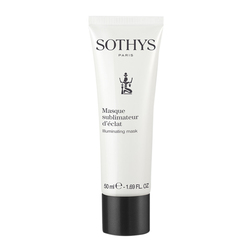Illuminating Mask on white background
