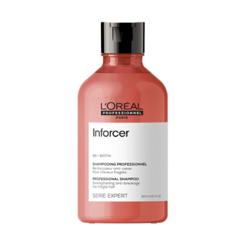 Loreal Professional Paris Inforcer Shampoo on white background