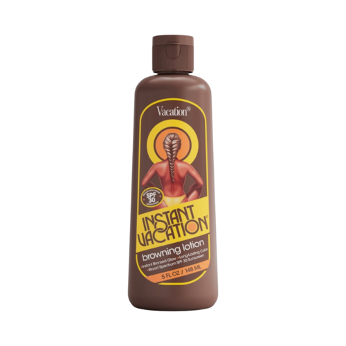 Vacation Instant Browning Lotion SPF 30 on white background