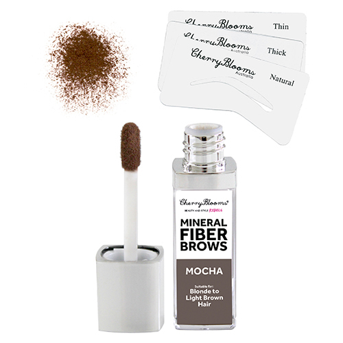 Cherry Blooms Instant Fiber Brow Kit Mocha 02, 1 set