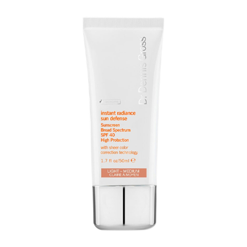 Dr Dennis Gross Instant Radiance Sun Defense Sunscreen Broad Spectrum SPF 40 - Light to Medium, 50ml/1.7 fl oz