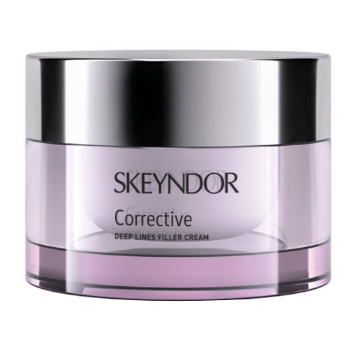 Skeyndor Deep Lines Filler Cream on white background