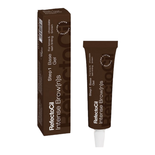RefectoCil Intense Brow Base Gel - Ash Brown Light on white background