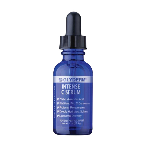 GlyDerm Intense C Serum on white background