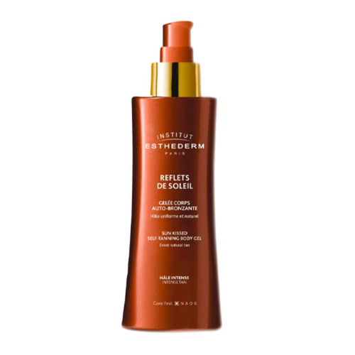 Institut Esthederm Intense Tan Self-Tanning Body Jelly on white background