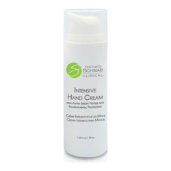 Intensive Hand Cream w Alpha Bright and Environmental Protection on white background