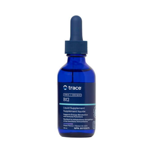 Trace Minerals Ionic B12 on white background