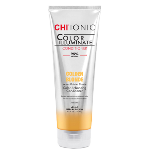 CHI Ionic Color Illuminate Conditioner - Coffee Bean on white background