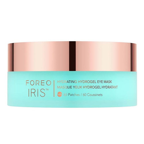 FOREO Iris Hydrating Hydrogel Eye Masks on white background