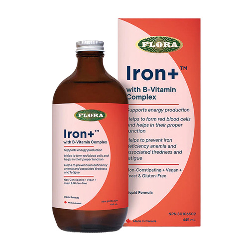 Flora Iron+ Liquid, 445ml/15.05 fl oz