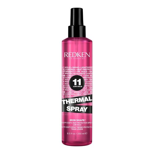 Redken Iron Shape 11 Thermal Spray on white background