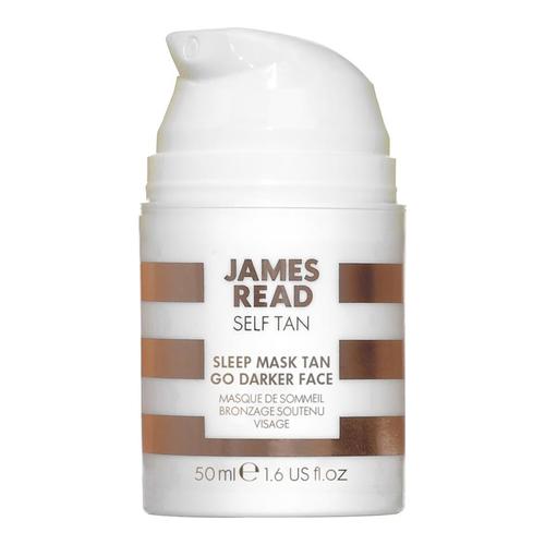 James Read SELF TAN Sleep Mask Go Darker Face, 50ml/1.7 fl oz James Read SELF TAN Sleep Mask Go Darker Face on white background