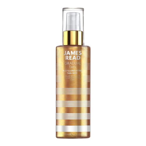 James Read GRADUAL TAN H2O Illuminating Tan Mist Body on white background