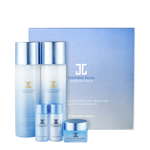 JAYJUN Soothing Facial Moisture Skin Care Set, 1 set