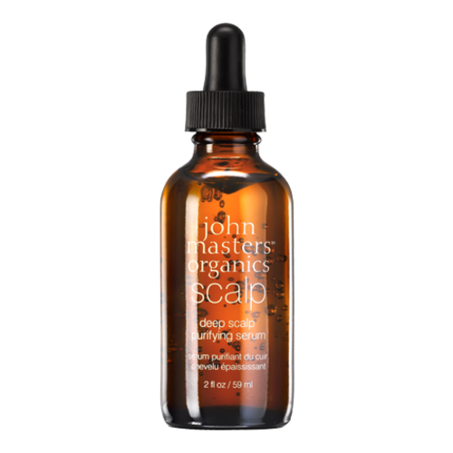 John Masters Organics Deep Scalp Purifying Serum on white background