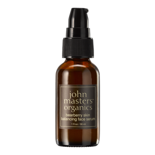 John Masters Organics Bearberry Skin Balancing Face Serum on white background