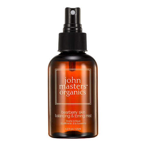 John Masters Organics Bearberry Skin Balancing and Toning Mist on white background