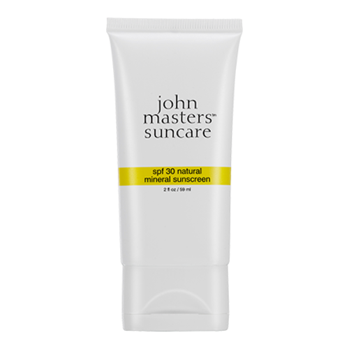 John Masters Organics SPF 30 Natural Mineral Sunscreen on white background