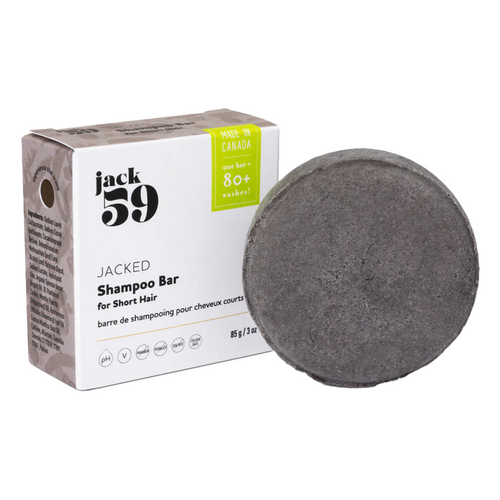 jack 59 Jacked 3 in 1 Shampoo Bar on white background