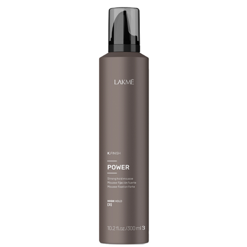 LAKME  K.Finish Power Strong Hold Mousse on white background