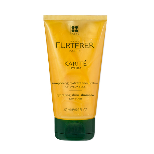 Rene Furterer Karite Hydra Hydrating Shine Shampoo on white background